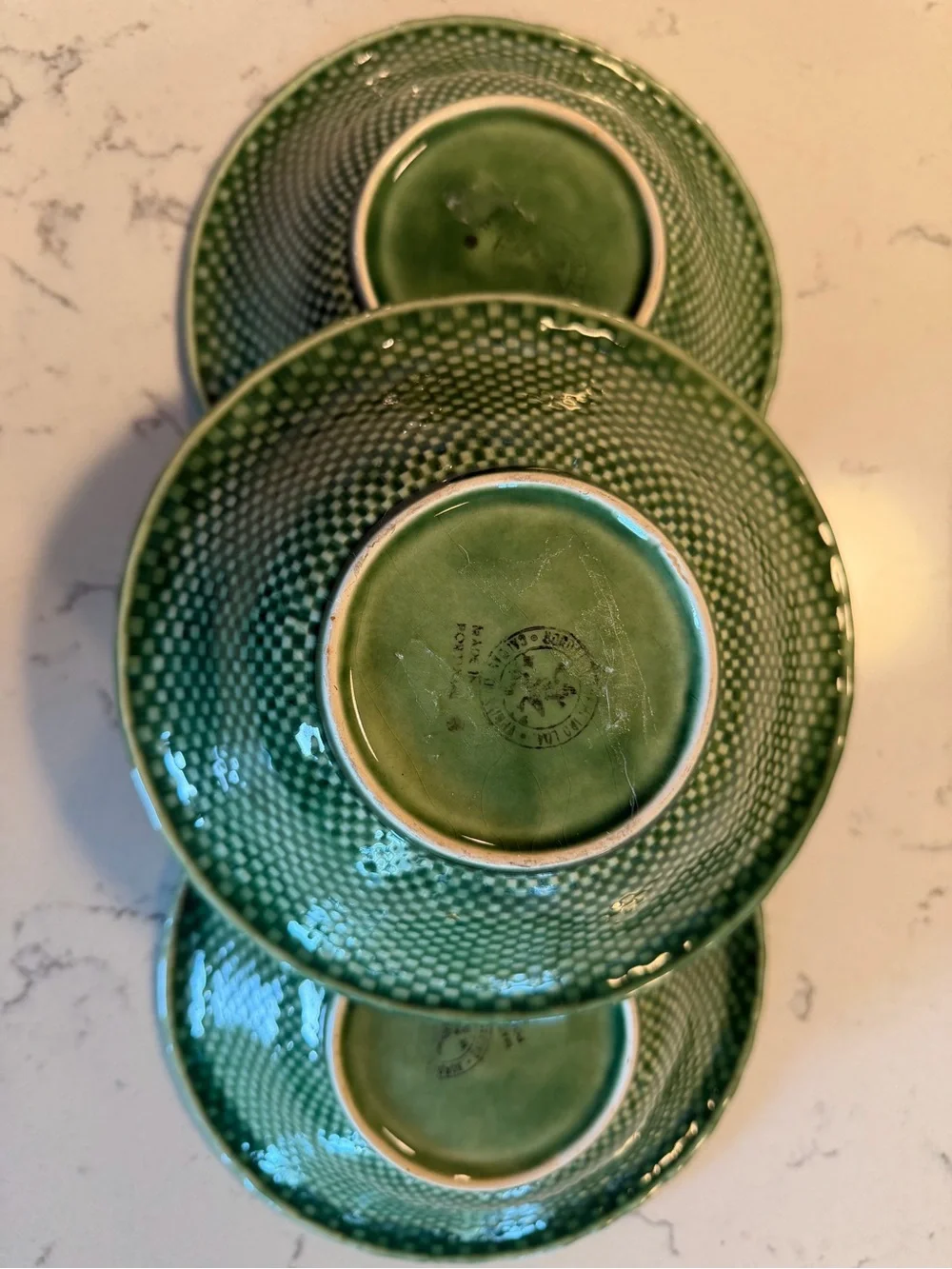 Bordahlo Pinheiro Set of 3 Cereal/Soup  Bowls